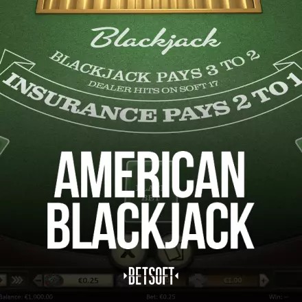 American Blackjack – slot by Betsoft Gaming, featured at grizzlys-quest.com