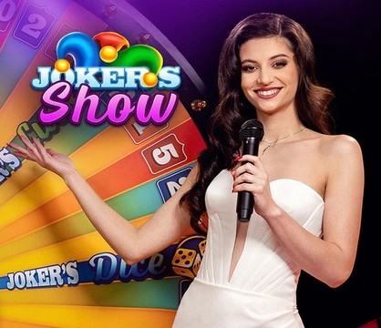 Joker’s Show logo by Skywind Group at GrizzlysQuest Casino