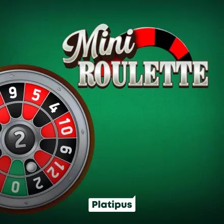Mini Roulette game by Platipus – logo hosted on GrizzlysQuest Casino