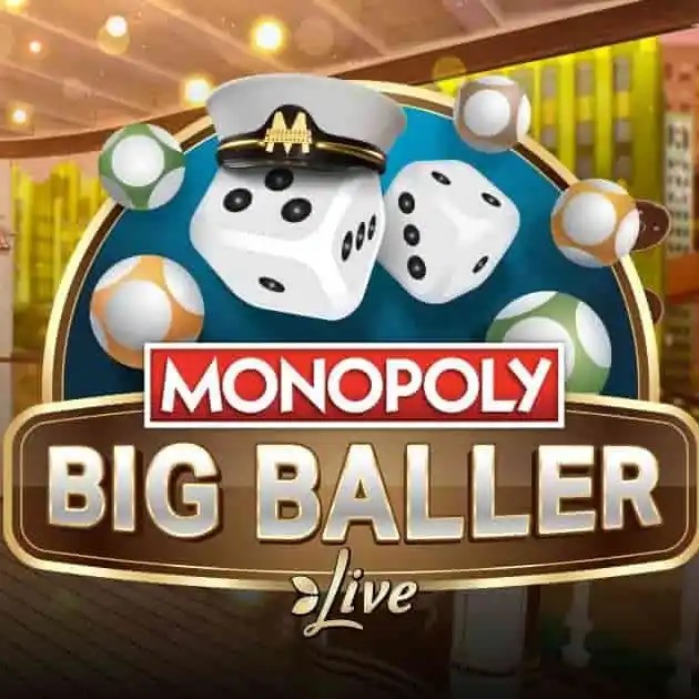 MONOPOLY Big Baller logo by Evolution GrizzlysQuest Casino