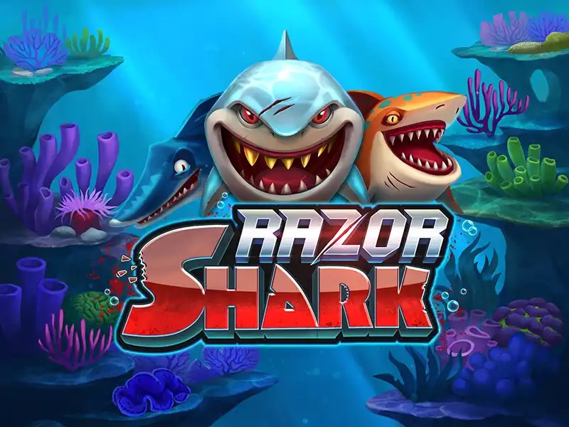 Razor Shark slot visual from Push Gaming available on grizzlys-quest.com