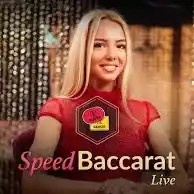 Official Live Dealer logo: Speed Baccarat A by Evolution at GrizzlysQuest Casino