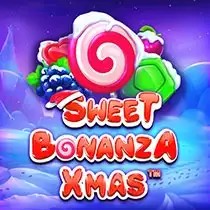 Sweet Bonanza Xmas game by Pragmatic Play – logo hosted on GrizzlysQuest Casino